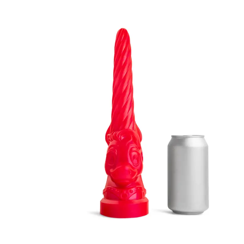 UNICORN DILDO RED