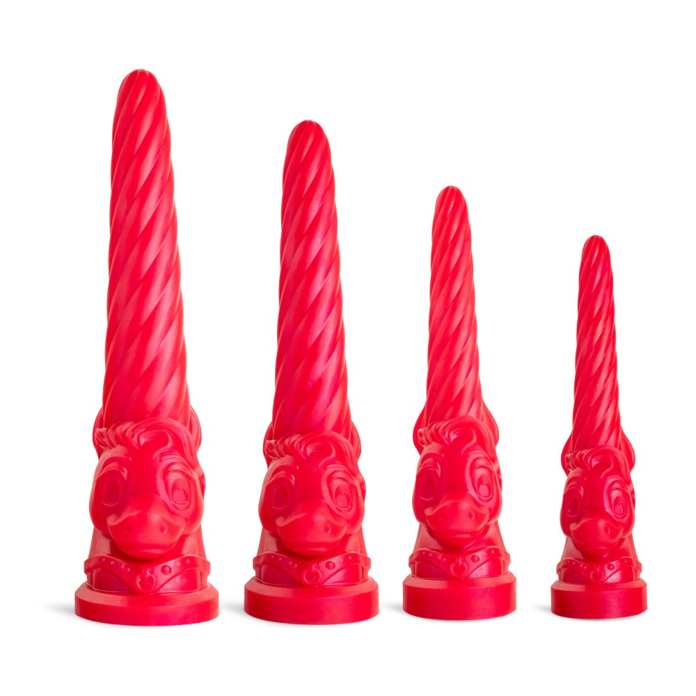 UNICORN DILDO RED