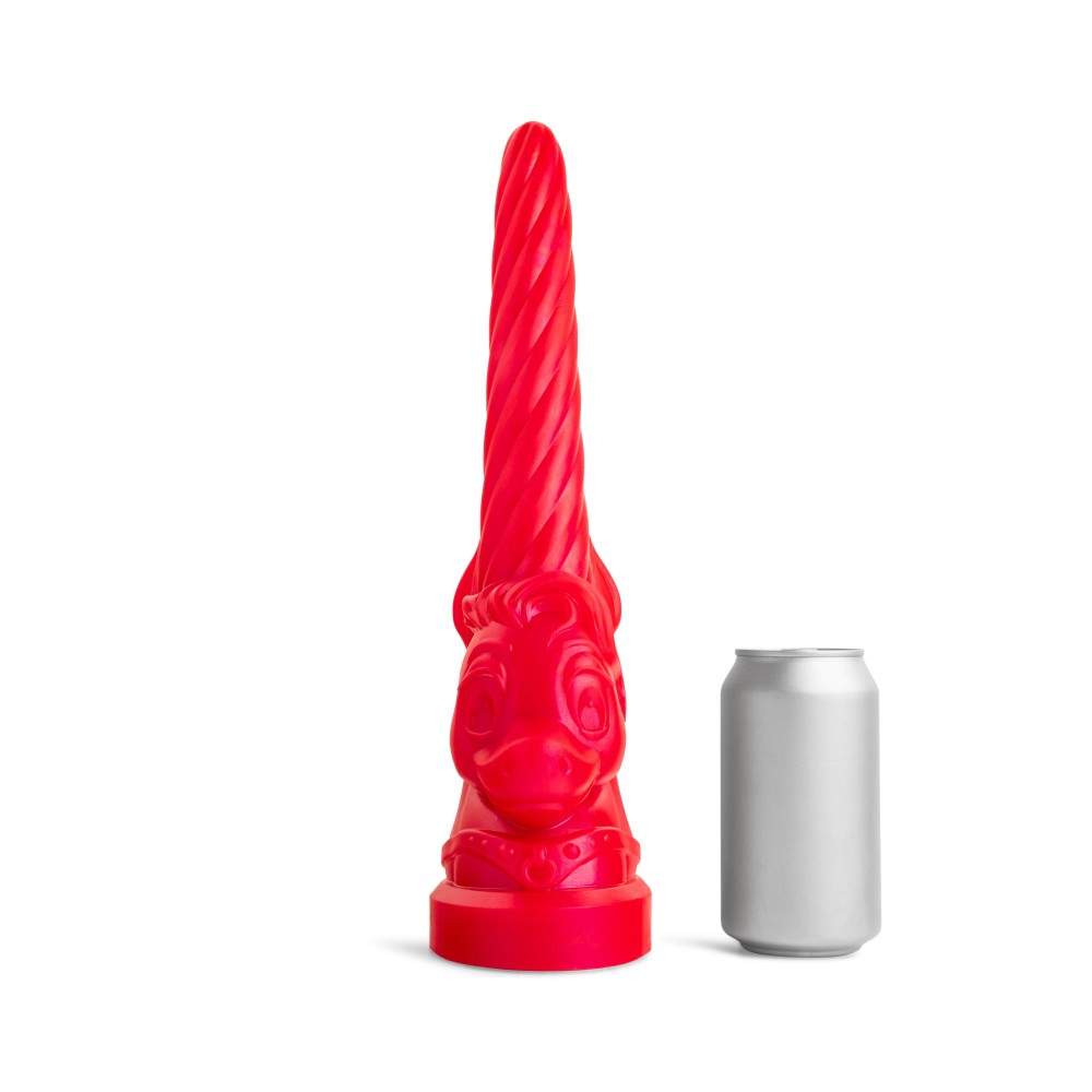 Unicorn dildo red