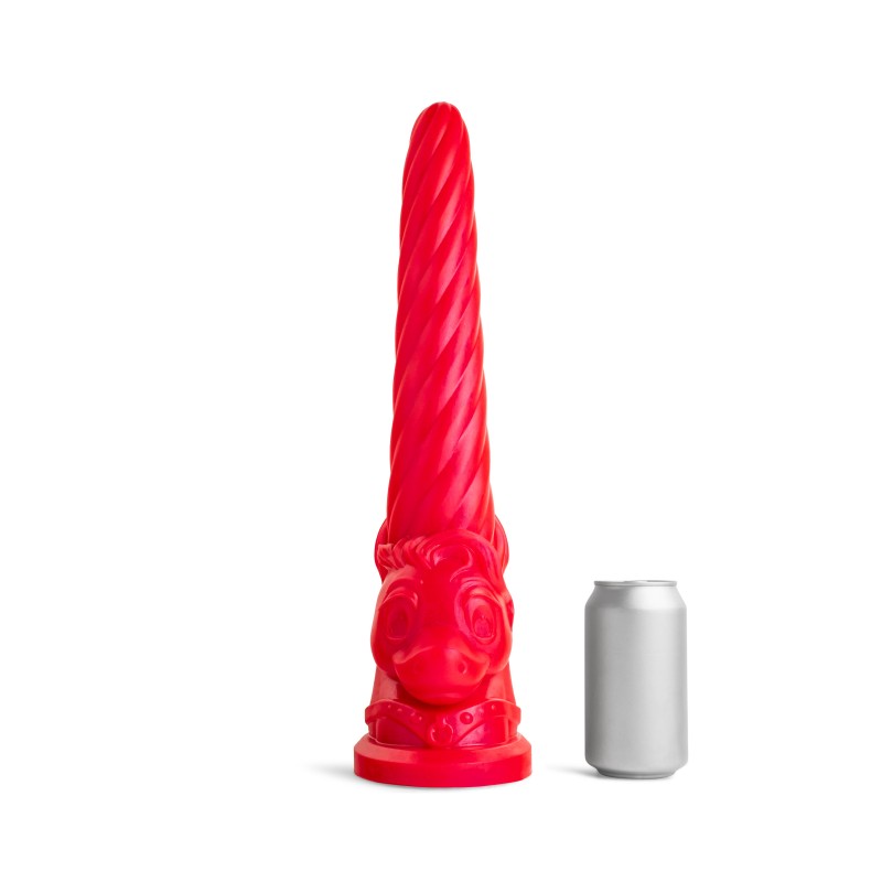 Unicorn dildo red