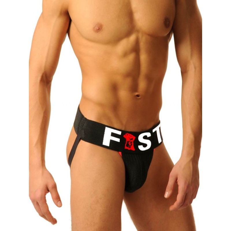 Fist logo jock black
