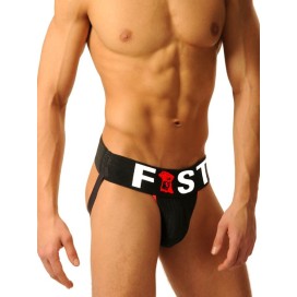 Fist logo jock black