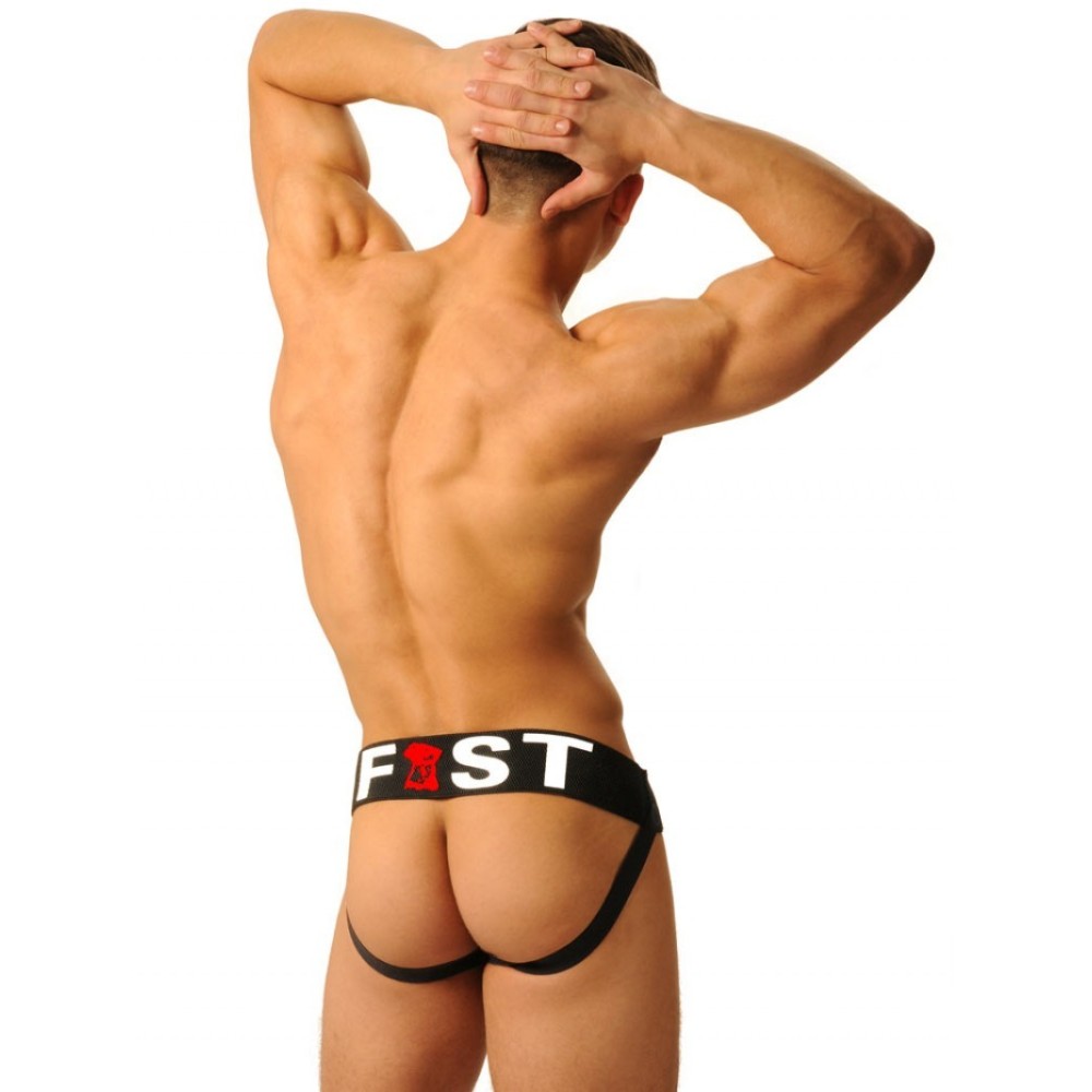 Fist logo jock black