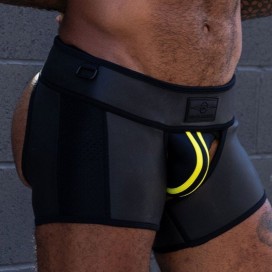 NEOPRENE CHAP SHORT - BLACK