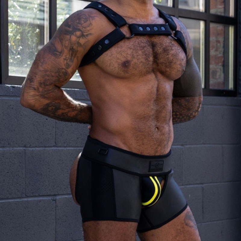 NEOPRENE CHAP SHORT - BLACK