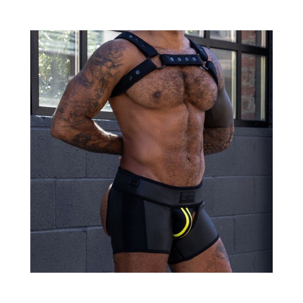 NEOPRENE CHAP SHORT - BLACK
