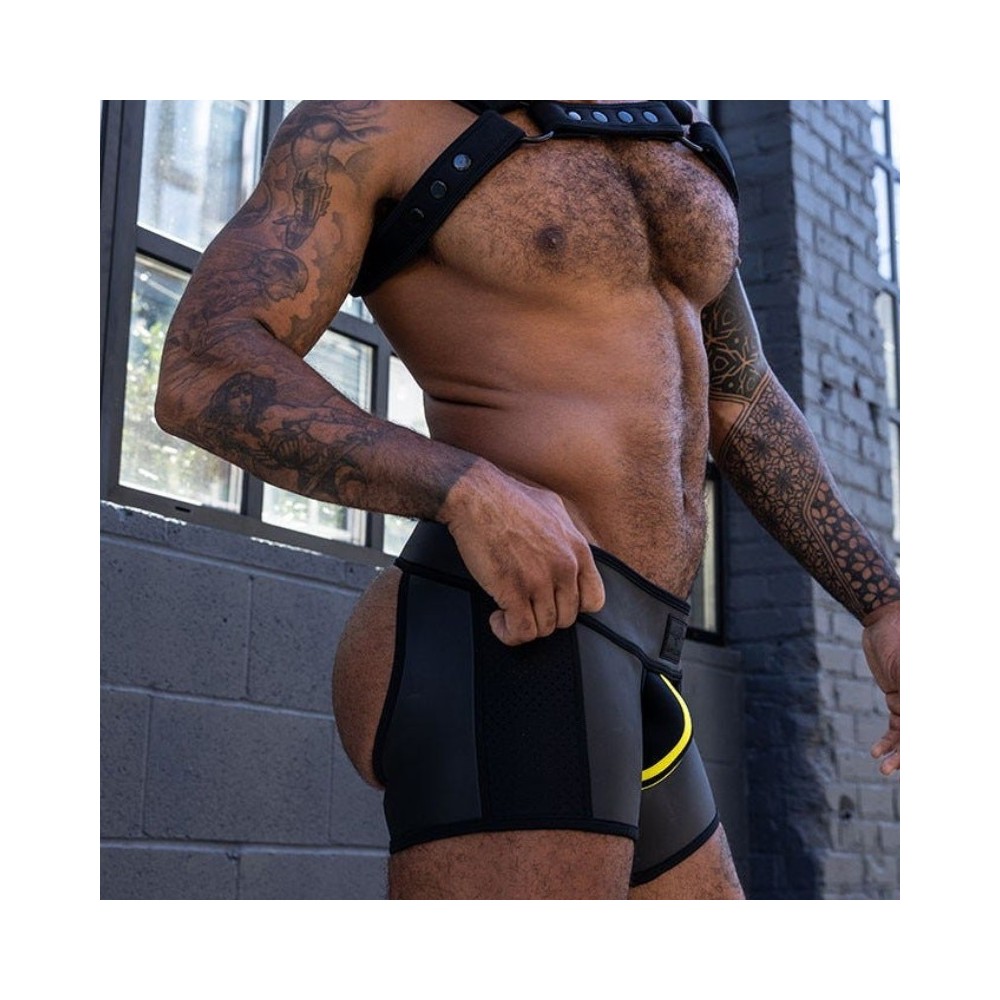 NEOPRENE CHAP SHORT - BLACK