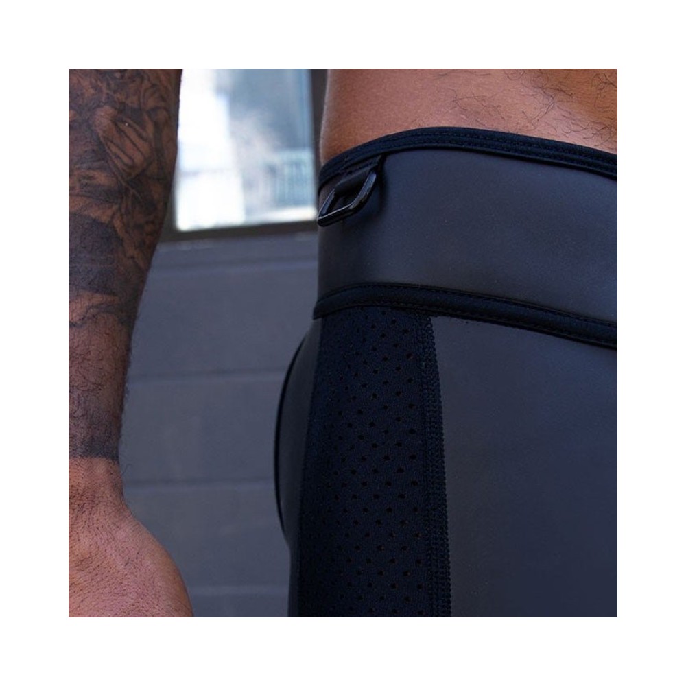 NEOPRENE CHAP SHORT - BLACK