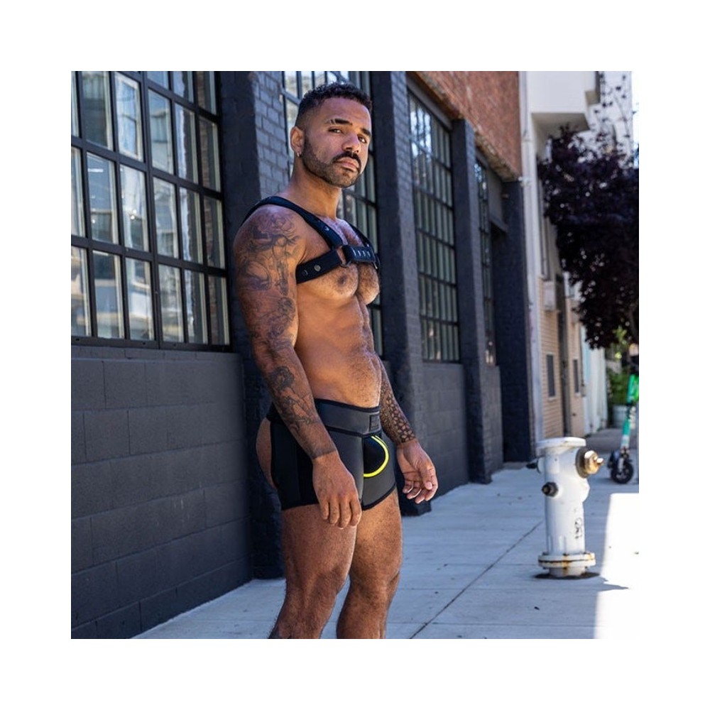 NEOPRENE CHAP SHORT - BLACK