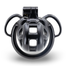 Curved Strap Ring - Two Loops (Black)