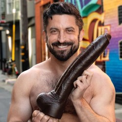 Thiago dildo dark brown